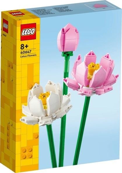 okładka LEGO(R) MERCHANDISE 40647 Kwiaty lotosu książka
