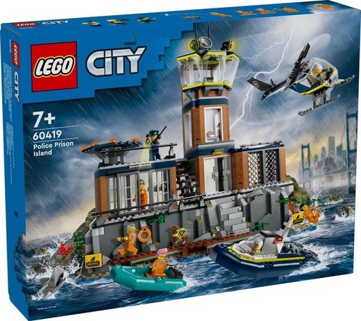 okładka LEGO(R) CITY 60419 Policja z Więziennej Wyspy książka