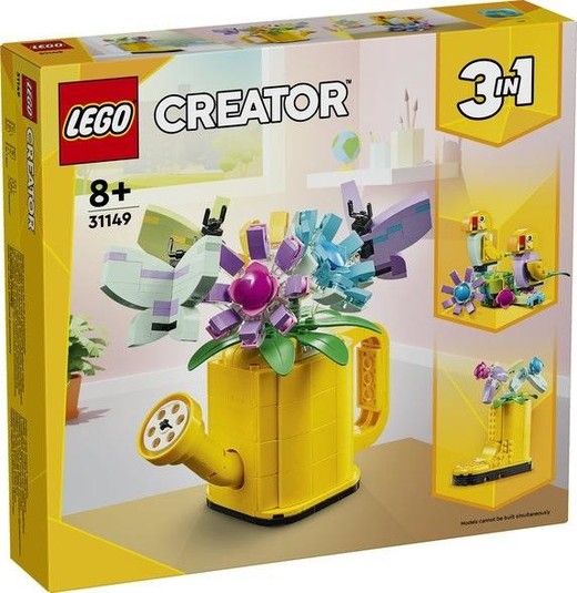 okładka LEGO(R) CREATOR 31149 Kwiaty w konewce książka