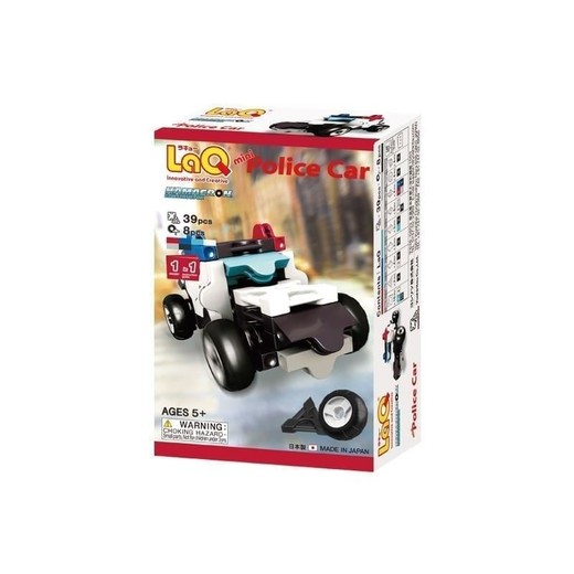 okładka Klocki edukacyjne Mini Police Car książka