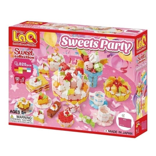 okładka Klocki edukacyjne Sweets Party książka