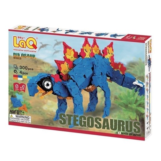 okładka Klocki edukacyjne Stegosaurus książka