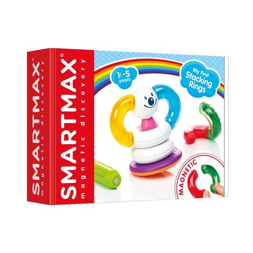 okładka Smart Max My First Stacking Rings IUVI Games książka