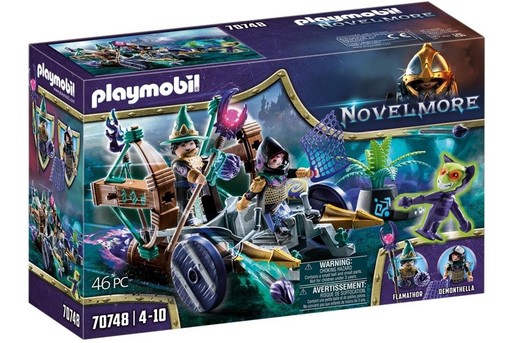 okładka Playmobil Novelmore Violet Vale Pojazd do łapania książka