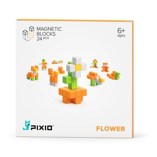 okładka Klocki Pixio 24 Flower książka