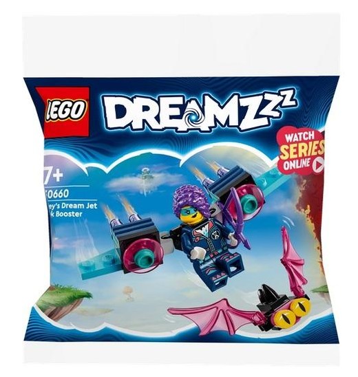 okładka LEGO(R) DREAMZzz 30660 Zoey's dream jet książka