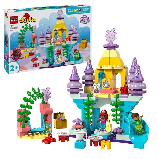 okładka LEGO(R) DUPLO 10435 Magiczny podwodny pałac Arielki książka