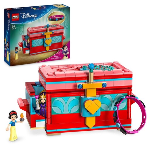okładka LEGO(R) DISNEY PRINCESS 43276 Szkatułka na biżuterię książka