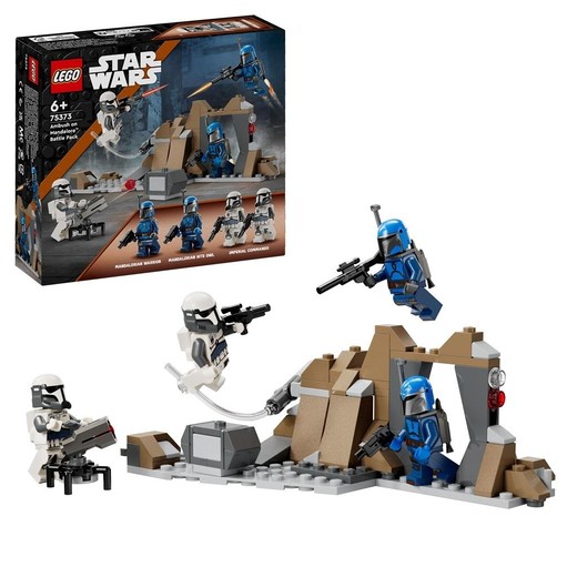 okładka LEGO(R) STAR WARS 75373 Zasadzka na mandalorze książka