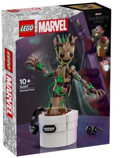 okładka LEGO(R) SUPER HEROES 76297 Tańczący Groot książka