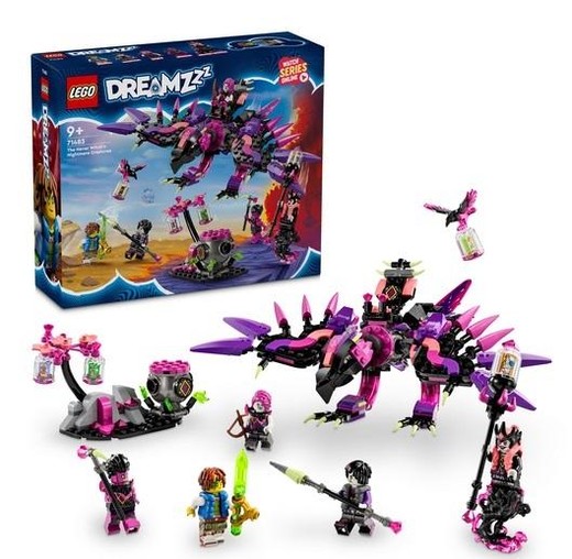 okładka LEGO(R) DREAMZZZ 71483 Stwory z koszmarów Nigdywiedź książka