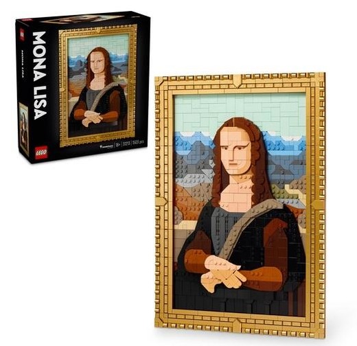 okładka LEGO(R) ART 31213 Mona Lisa książka