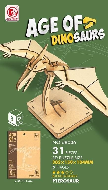 okładka Drewniane klocki 3D 31el książka