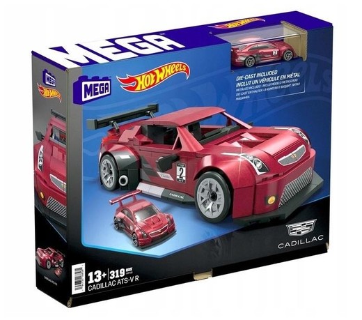 okładka Mega Hot Wheels Cadillac ATS-VR HRY18 książka