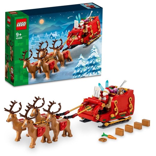 okładka LEGO(R) MERCHANDISE 40499 Sanie Świętego Mikołaja książka