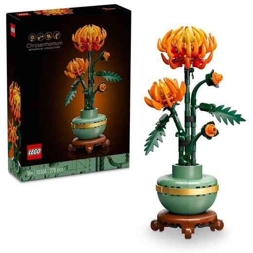 okładka LEGO(R) ICONS 10368 Chryzantema książka