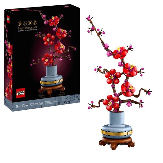 okładka LEGO(R) ICONS 10369 Kwiat śliwy książka