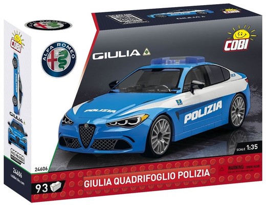 okładka Alfa Romeo Gulia Quadrifoglio Polizia książka