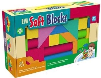 okładka Klocki piankowe 94szt książka