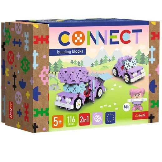 okładka Klocki Connect - Kamper / Małe Auto S TREFL książka