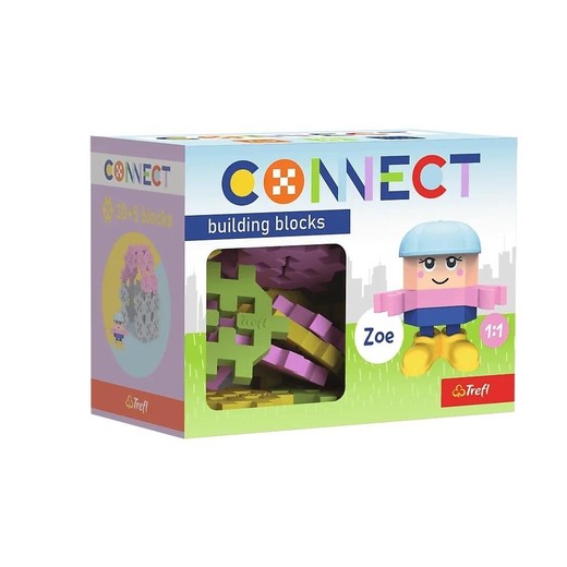 okładka Klocki Connect - Pocket Girl: Zoe TREFL książka