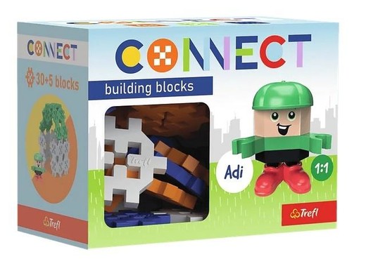 okładka Klocki Connect - Pocket Boy: Adi TREFL książka