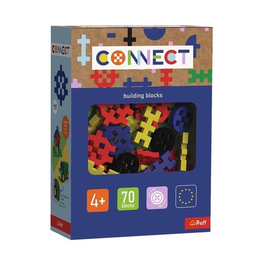okładka Klocki Connect - Basic 70 Boy TREFL książka