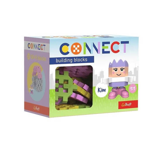 okładka Klocki Connect - Pocket 30 Girl: Kim TREFL książka