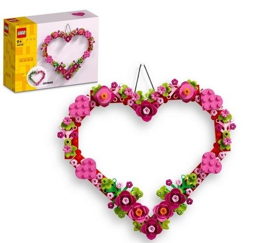 okładka LEGO(R) 40638 Ozdoba w kształcie serca książka