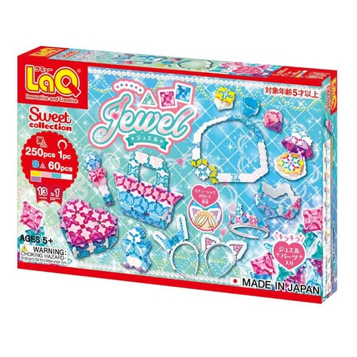 okładka Klocki edukacyjne LaQ Sweet Collection Jewel książka