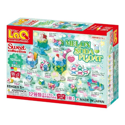 okładka Klocki edukacyjne LaQ Sweet Collection Melon Soda książka