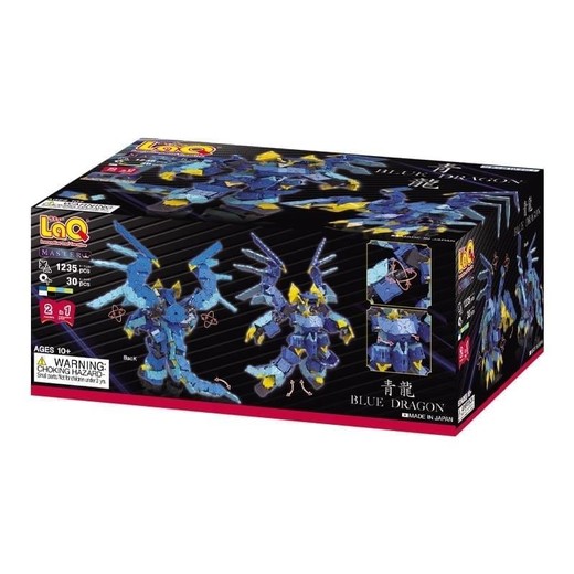 okładka Klocki edukacyjne LaQ Master Blue Dragon książka