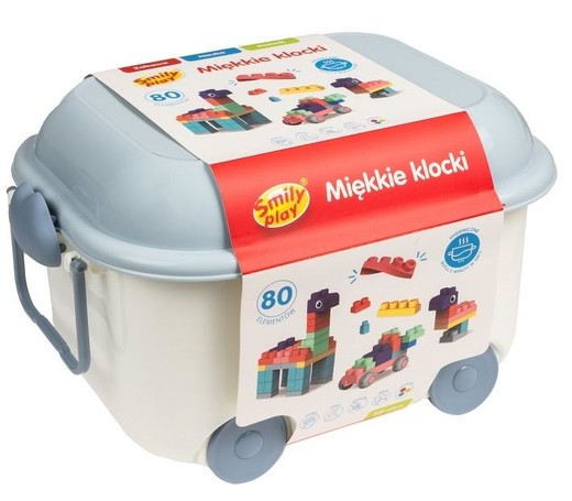 okładka Klocki miękkie 80el książka