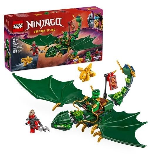 okładka LEGO(R) NINJAGO 71829 Zielony leśny smok Lloyda książka