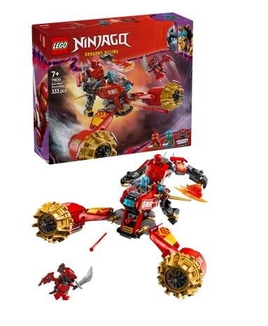 okładka LEGO(R) NINJAGO 71830 Burzowy jeździec-mech Kaia książka