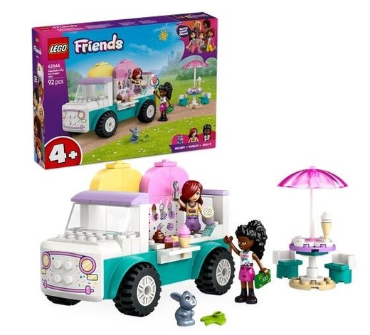 okładka LEGO(R) FRIENDS 42644 Furgonetka z lodami książka