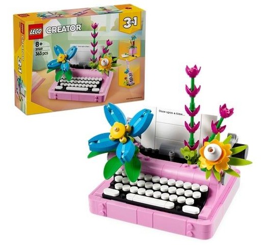 okładka LEGO(R) CREATOR 31169 Maszyna do pisania z kwiatami książka