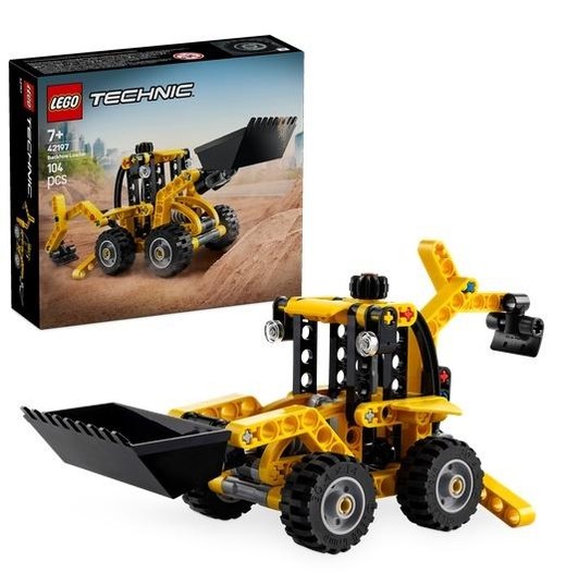 okładka LEGO(R) TECHNIC 42197 Koparko-ładowarka książka