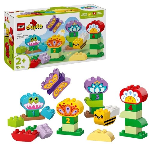 okładka LEGO(R) DUPLO 10444 Kreatywny ogród i kwiaty książka