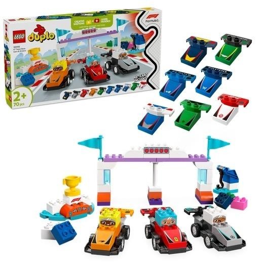 okładka LEGO(R) DUPLO 10445 Bolidy i kierowcy F1 książka