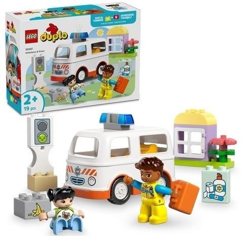 okładka LEGO(R) DUPLO 10447 Karetka z kierowcą książka