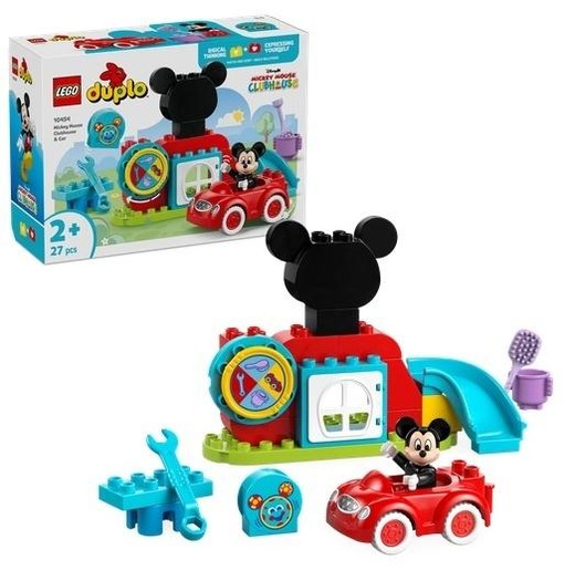 okładka LEGO(R) DUPLO 10454 Klub przyjaciół Myszki Miki książka