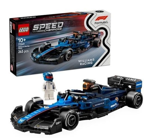 okładka LEGO(R) SPEED CHAMPIONS 77249 Bolid F1 Williams Raci książka