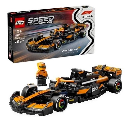 okładka LEGO(R) SPEED CHAMPIONS 77251 Bolid F1 McLaren Team książka