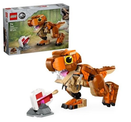 okładka LEGO(R) JURASSIC WORLD 76967 Tyranozaur Mały książka