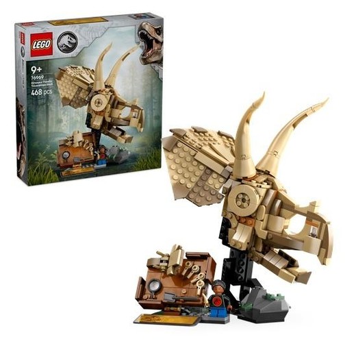 okładka LEGO(R) JURASSIC WORLD 76969 Szkielety dinozaurów książka