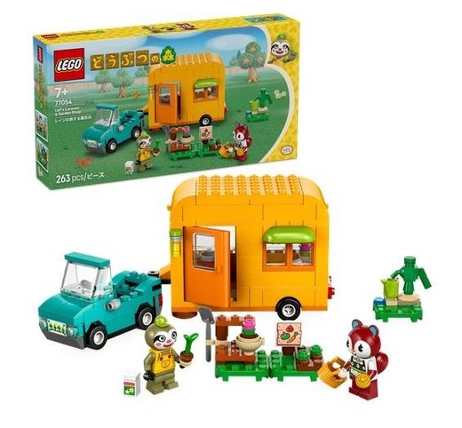 okładka LEGO(R) ANIMAL CROSSING 77054 Leif i jego karawan książka