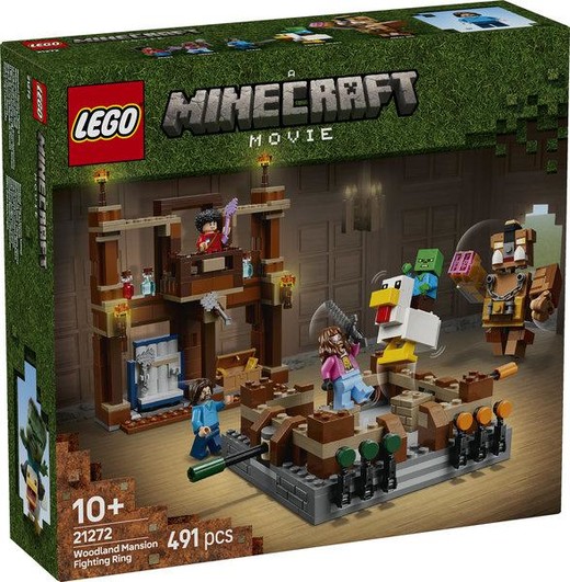 okładka LEGO(R) MINECRAFT 21272 Ring w Leśnym dworze książka