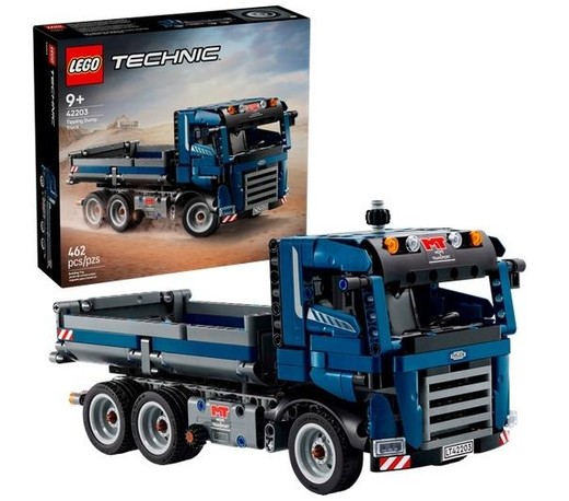 okładka LEGO(R) TECHNIC 42203 Wywrotka z przechylaną skrzyn książka