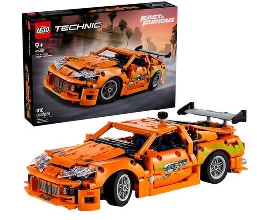 okładka LEGO(R) TECHNIC 42204 Fast and Furious Toyota Supra książka